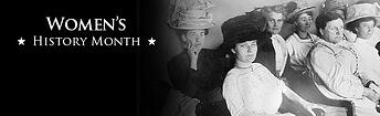 Women's History Month Banner